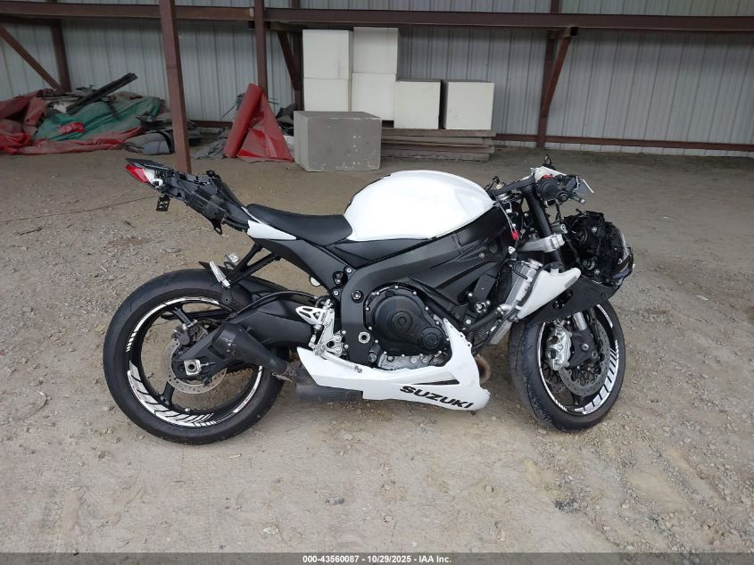 2011 Suzuki Gsx-R600 VIN: JS1GN7FA1B2103261 Lot: 43560087