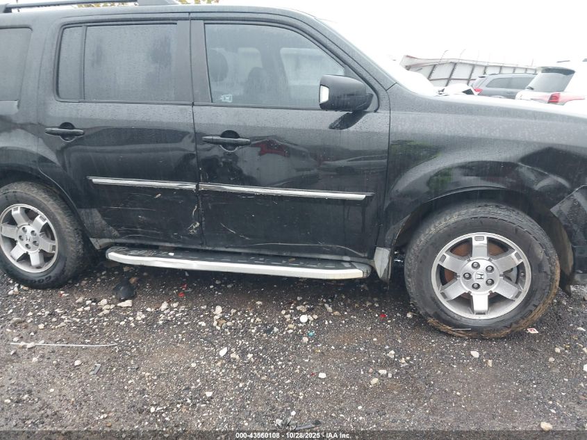 2009 Honda Pilot Touring VIN: 5FNYF389X9B026187 Lot: 43560108