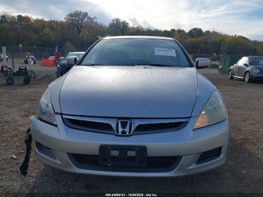 2007 Honda Accord 2.4 Se VIN: 1HGCM56367A137417 Lot: 43560121