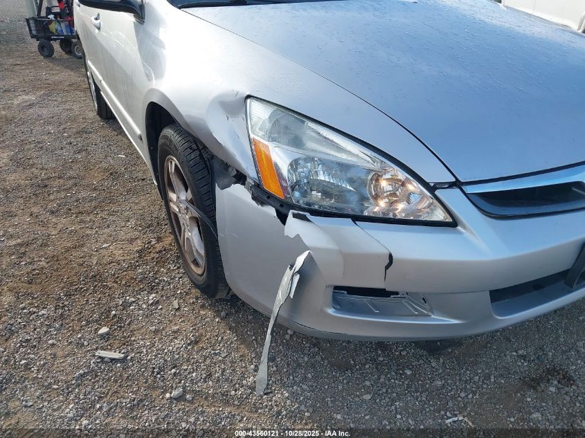 2007 Honda Accord 2.4 Se VIN: 1HGCM56367A137417 Lot: 43560121