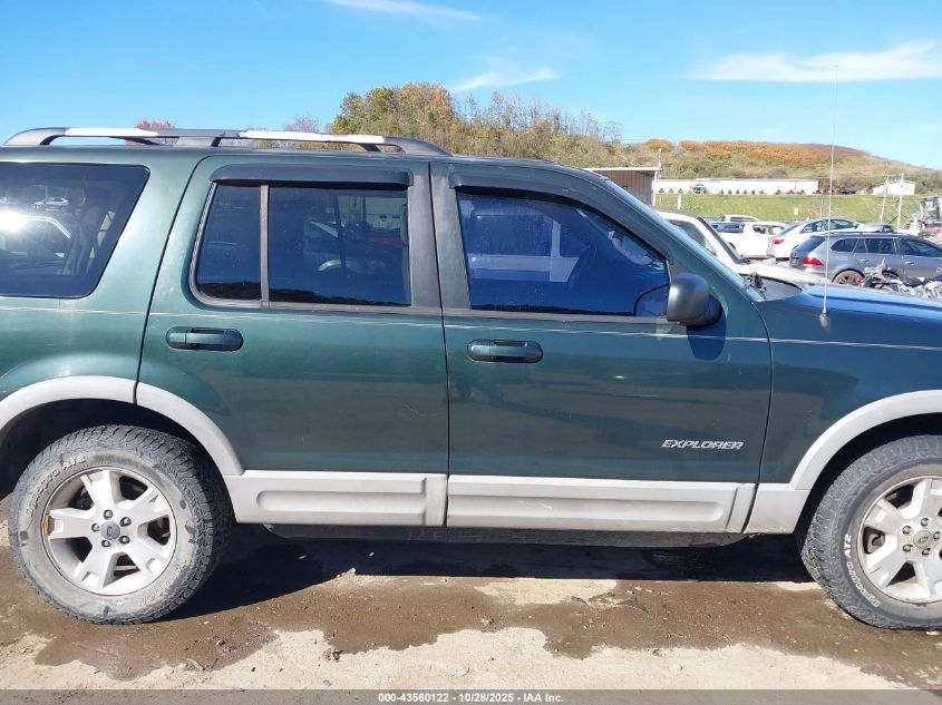 2002 Ford Explorer Xlt VIN: 1FMDU73E72ZA12923 Lot: 43560122