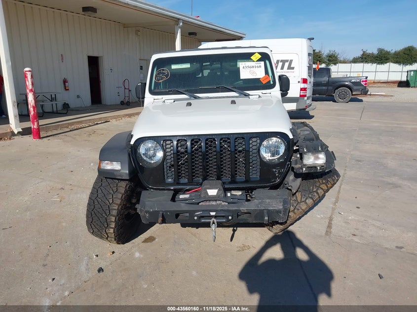2020 Jeep Gladiator Sport S 4X4 VIN: 1C6HJTAG6LL122286 Lot: 43560160