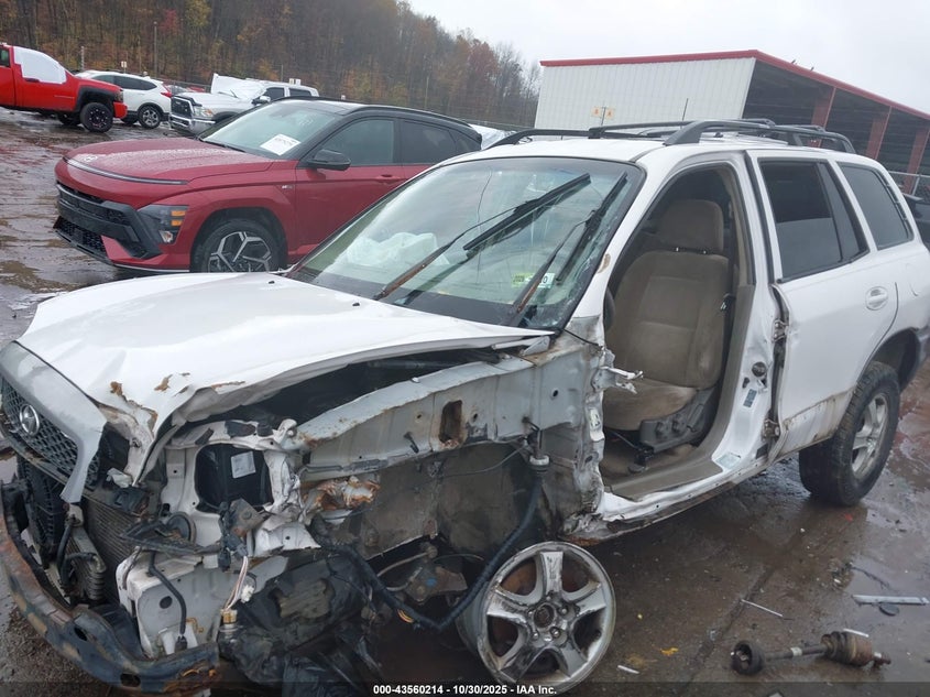 2004 Hyundai Santa Fe Gls VIN: KM8SC73D04U614211 Lot: 43560214