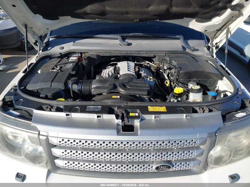 2008 Land Rover Range Rover Sport Supercharged VIN: SALSH23438A149920 Lot: 43560271
