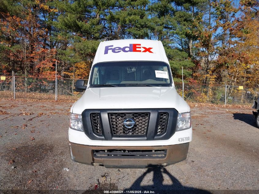 2020 Nissan Nv Cargo Nv2500 Hd S High Roof V6 VIN: 1N6BF0LYXLN808059 Lot: 43560321