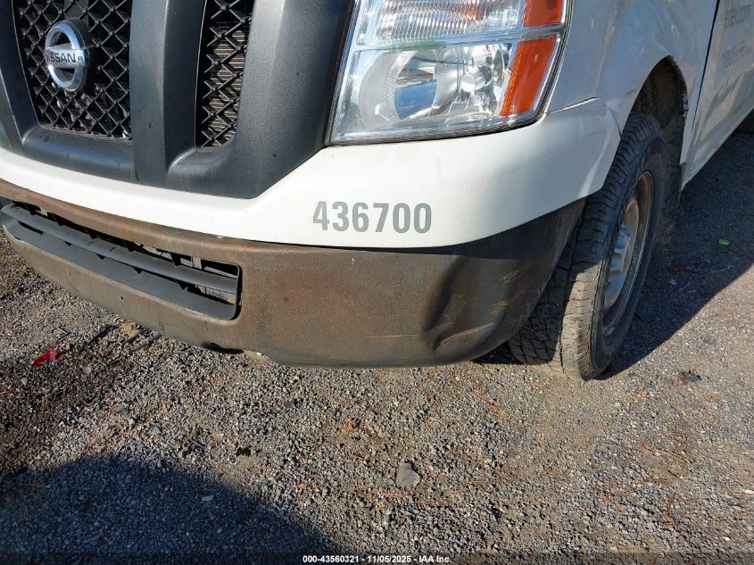 2020 Nissan Nv Cargo Nv2500 Hd S High Roof V6 VIN: 1N6BF0LYXLN808059 Lot: 43560321