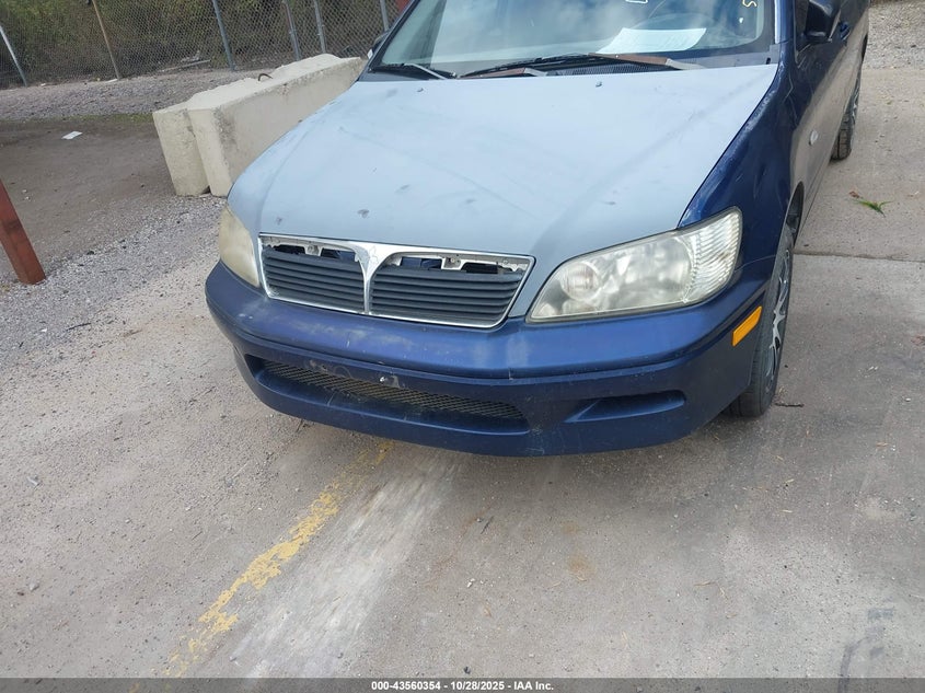 2002 Mitsubishi Lancer Es VIN: JA3AJ26E32U066634 Lot: 43560354