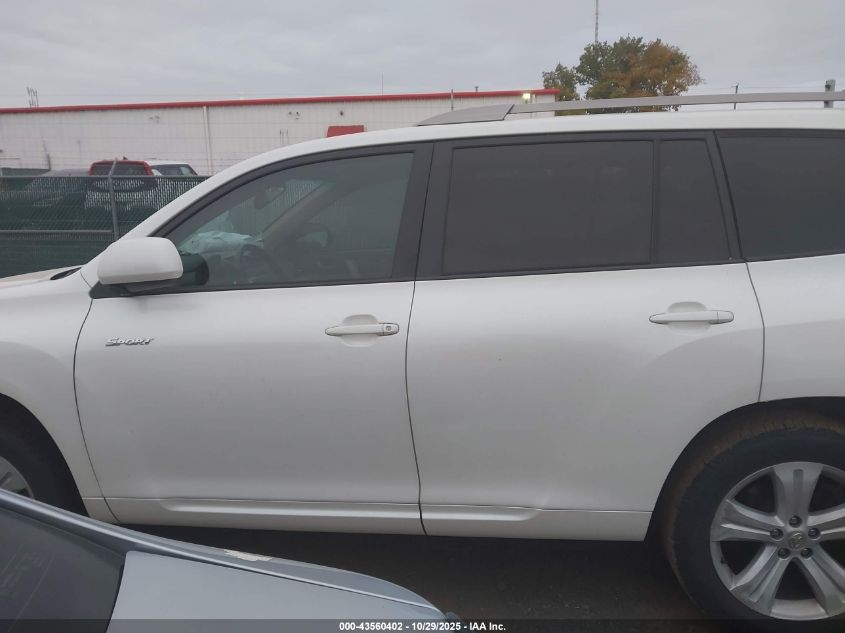 2008 Toyota Highlander Sport VIN: JTEDS43A882038109 Lot: 43560402