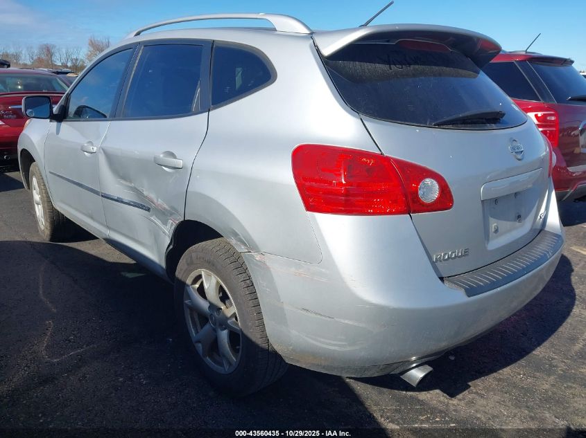 2009 Nissan Rogue Sl VIN: JN8AS58V49W170288 Lot: 43560435