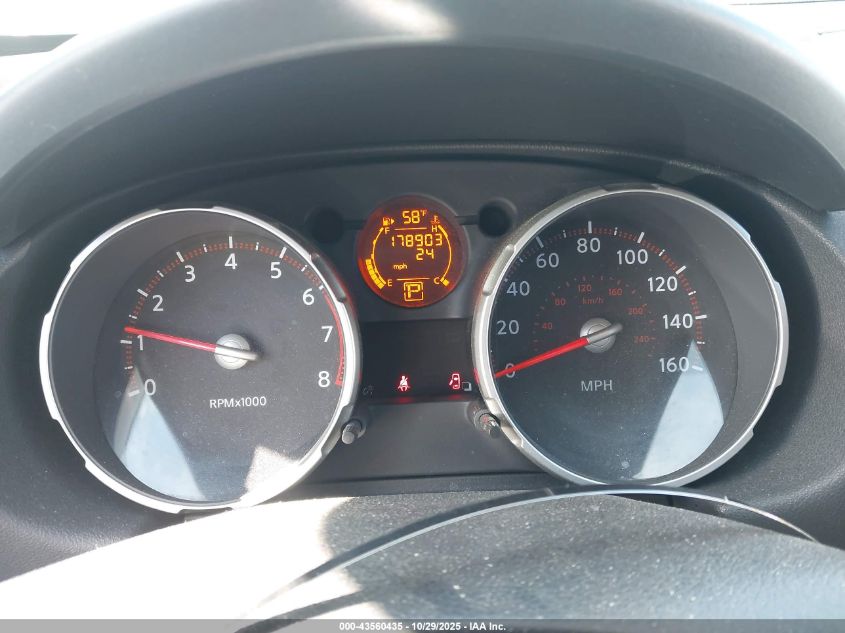 2009 Nissan Rogue Sl VIN: JN8AS58V49W170288 Lot: 43560435