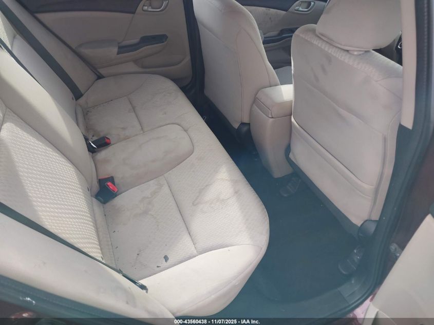 2014 Honda Civic Lx VIN: 19XFB2F52EE058855 Lot: 43560438