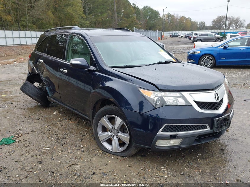 2012 Acura Mdx VIN: 2HNYD2H22CH501300 Lot: 43560444