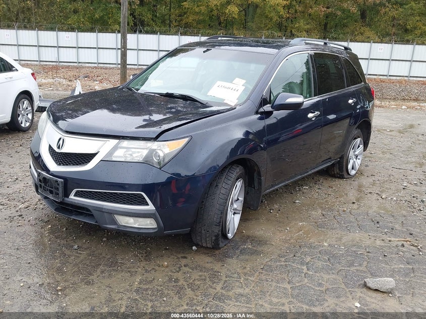 2012 Acura Mdx VIN: 2HNYD2H22CH501300 Lot: 43560444