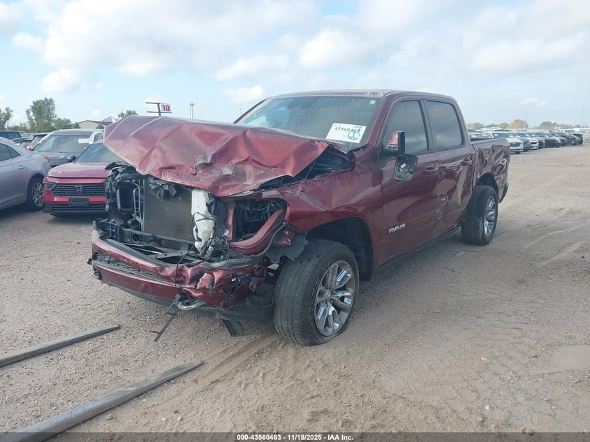 Vin: 1c6rrejtxpn506636, lot: 44055505, ram 1500 laramie 20232
