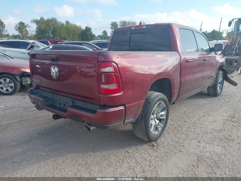 Vin: 1c6rrejtxpn506636, lot: 44055505, ram 1500 laramie 20234
