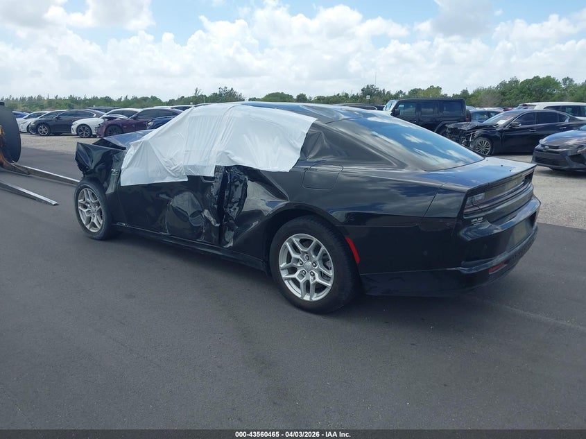 Vin: 2c3cdbckxsr538650, lot: 44055507, dodge charger daytona r/t awd 20253