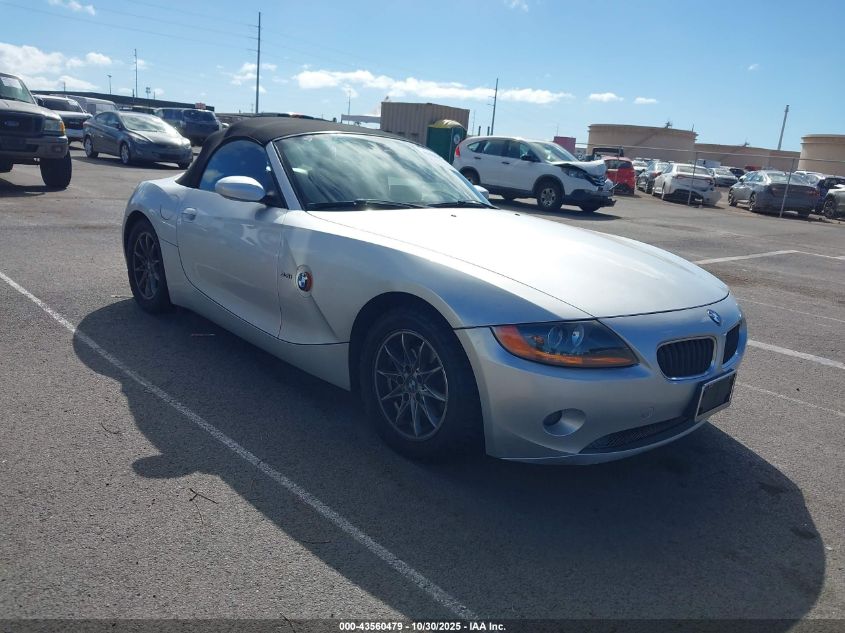 2003 BMW Z4 2.5I