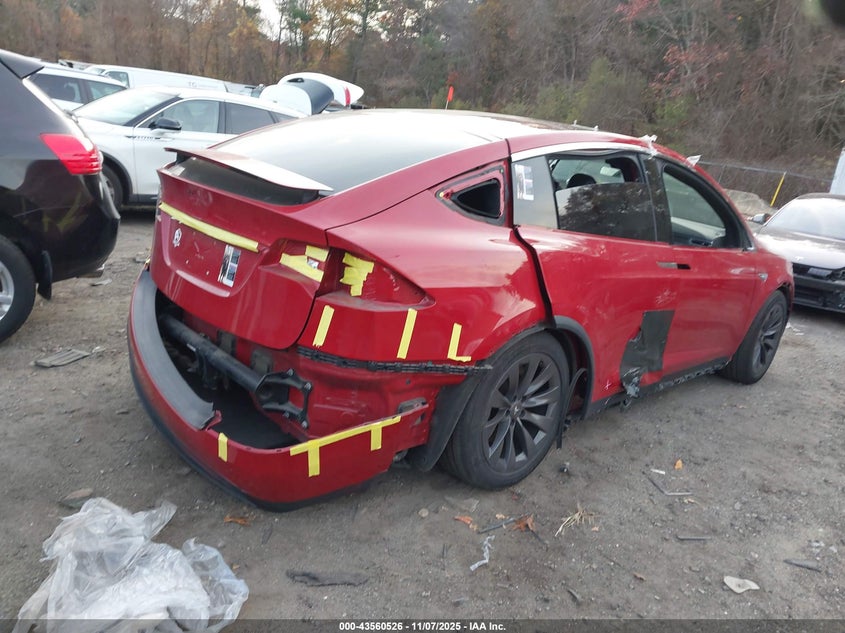 2016 Tesla Model X 60D/70D/75D/90D/P100D VIN: 5YJXCBE28GF020410 Lot: 43560526