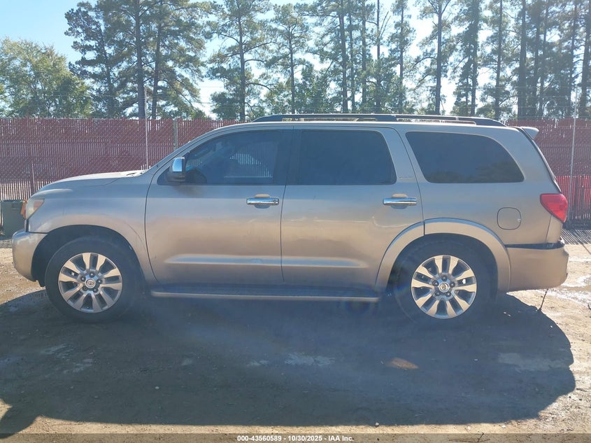 2008 Toyota Sequoia Platinum 5.7L V8 VIN: 5TDZY67A98S015350 Lot: 43560589