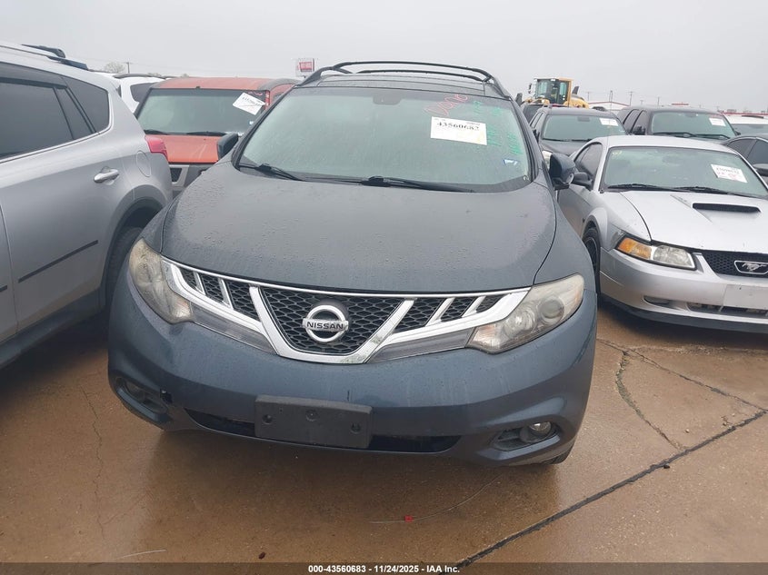 2014 Nissan Murano Sl VIN: JN8AZ1MU9EW415095 Lot: 43560683