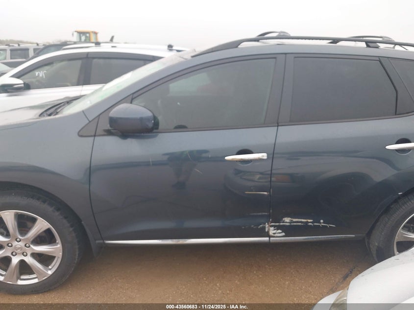 2014 Nissan Murano Sl VIN: JN8AZ1MU9EW415095 Lot: 43560683