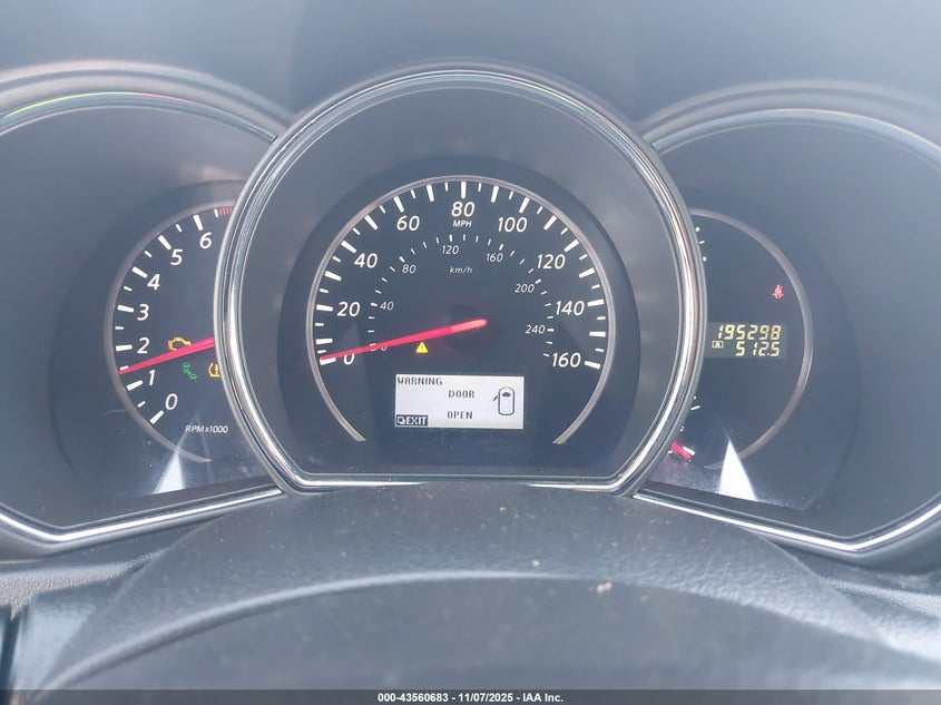 2014 Nissan Murano Sl VIN: JN8AZ1MU9EW415095 Lot: 43560683