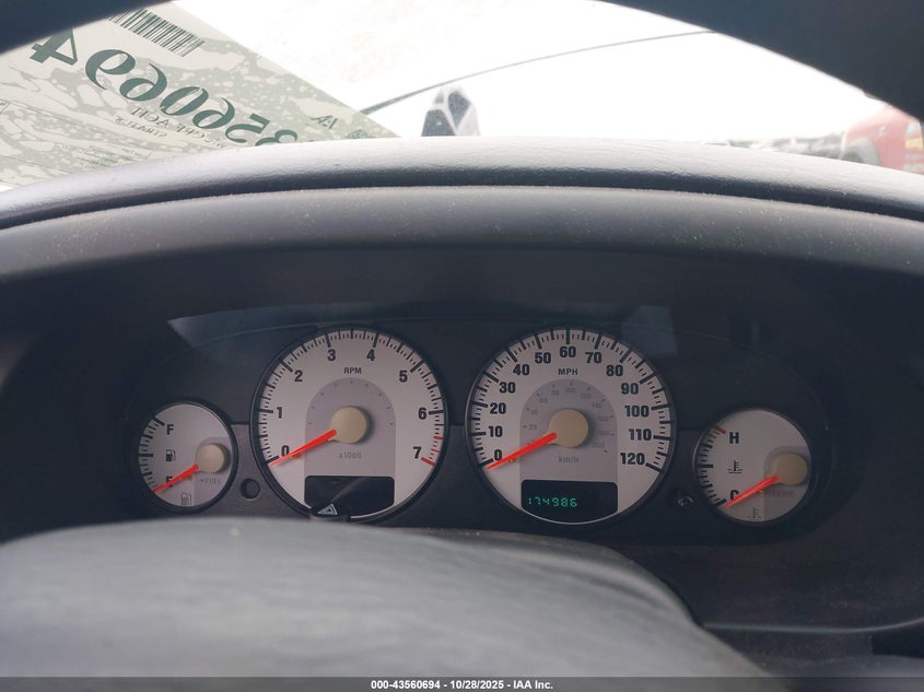 2005 Dodge Stratus Sxt VIN: 1B3EL46X55N654688 Lot: 43560694