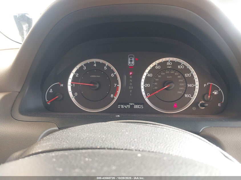 1HGCP26789A109257 2009 HONDA ACCORD photo no. 7
