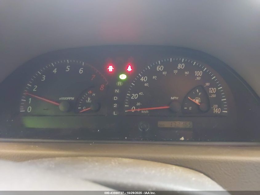 2002 Toyota Camry Le VIN: JTDBE32K020002053 Lot: 43560727