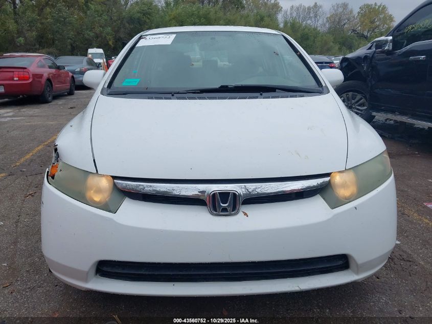 2006 Honda Civic Lx VIN: 1HGFA16586L047897 Lot: 43560752