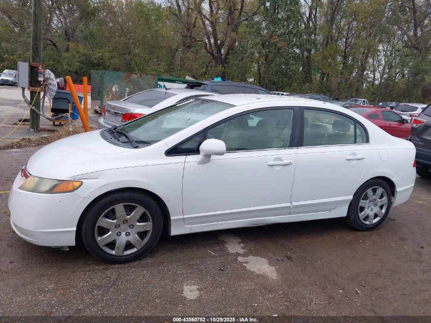 2006 Honda Civic Lx VIN: 1HGFA16586L047897 Lot: 43560752