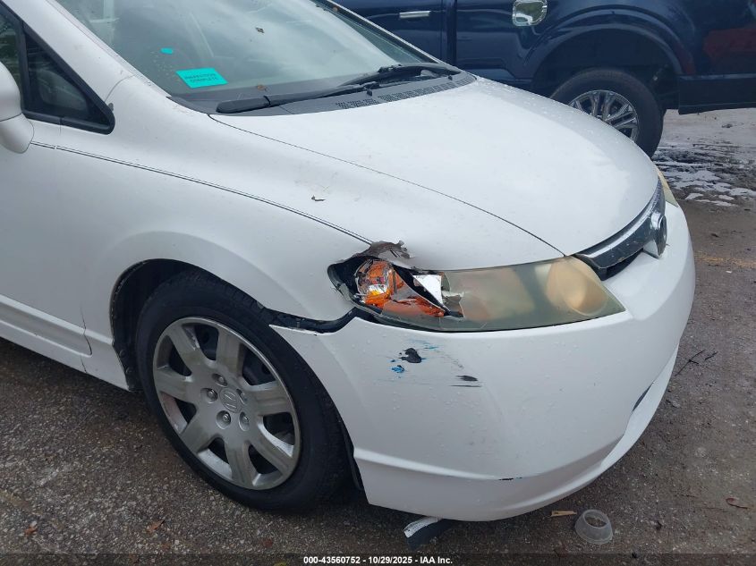 2006 Honda Civic Lx VIN: 1HGFA16586L047897 Lot: 43560752