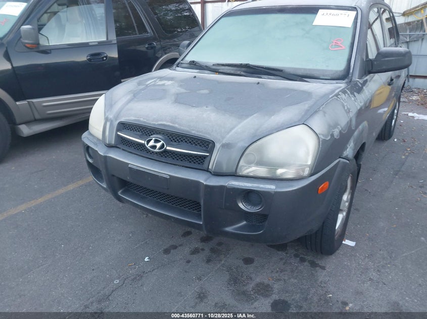 2007 Hyundai Tucson Gls VIN: KM8JM12B47U546909 Lot: 43560771