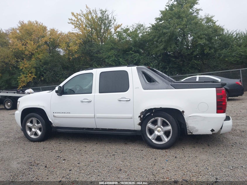 2007 Chevrolet Avalanche 1500 Ltz VIN: 3GNFK12367G319126 Lot: 43560805