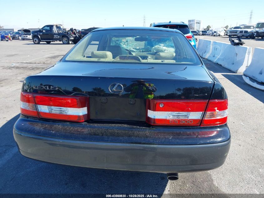 2000 Lexus Es 300 VIN: JT8BF28G2Y5098501 Lot: 43560830