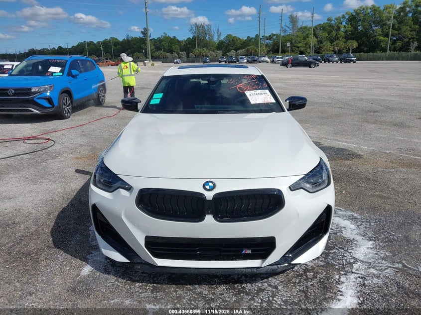 2025 BMW M240 I xDrive VIN: 3MW53CM05S8F76634 Lot: 43560899