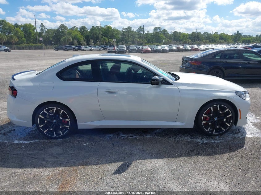 2025 BMW M240 I xDrive VIN: 3MW53CM05S8F76634 Lot: 43560899