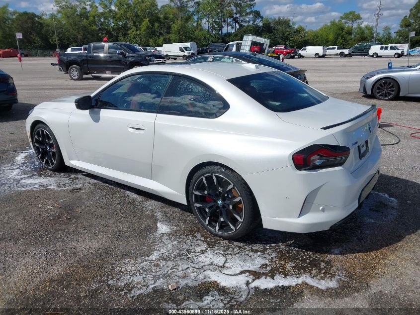 2025 BMW M240i xDrive - 3MW53CM05S8F76634