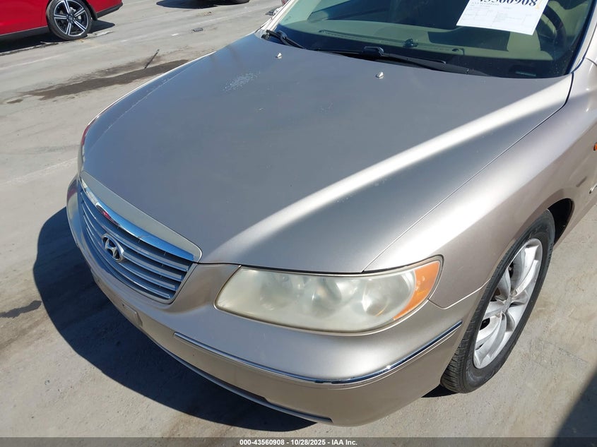 2006 Hyundai Azera Limited/Se VIN: KMHFC46F66A124356 Lot: 43560908