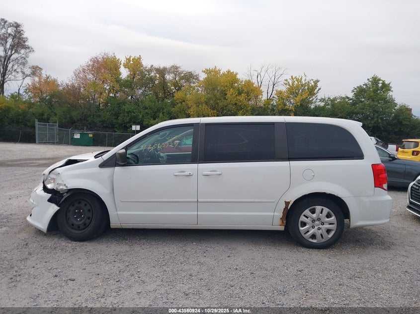 2014 Dodge Grand Caravan Se VIN: 2C4RDGBG8ER105669 Lot: 43560924