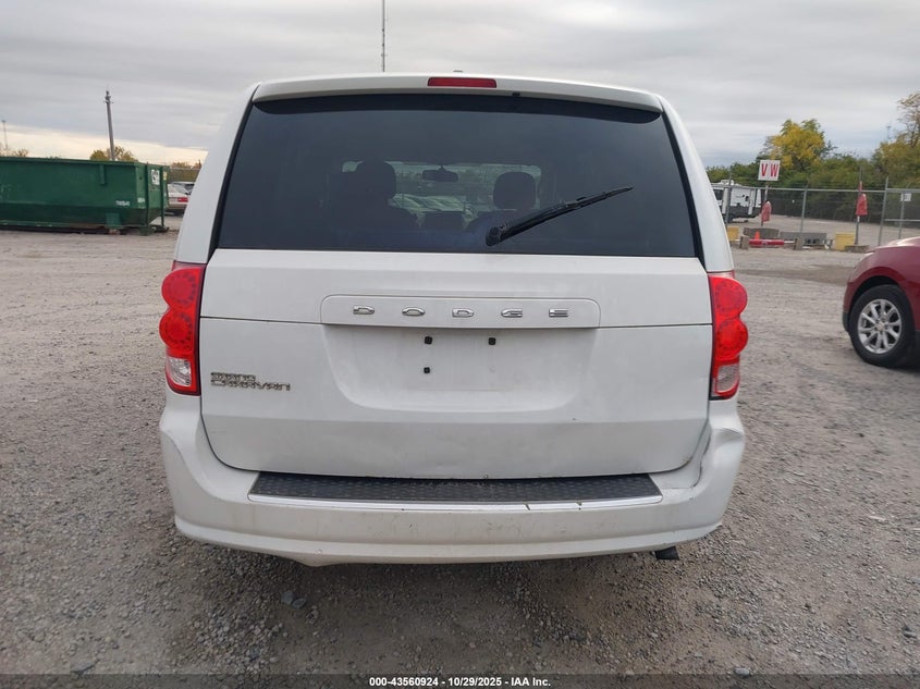 2014 Dodge Grand Caravan Se VIN: 2C4RDGBG8ER105669 Lot: 43560924