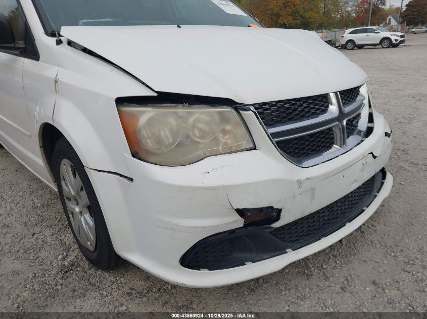 2014 Dodge Grand Caravan Se VIN: 2C4RDGBG8ER105669 Lot: 43560924