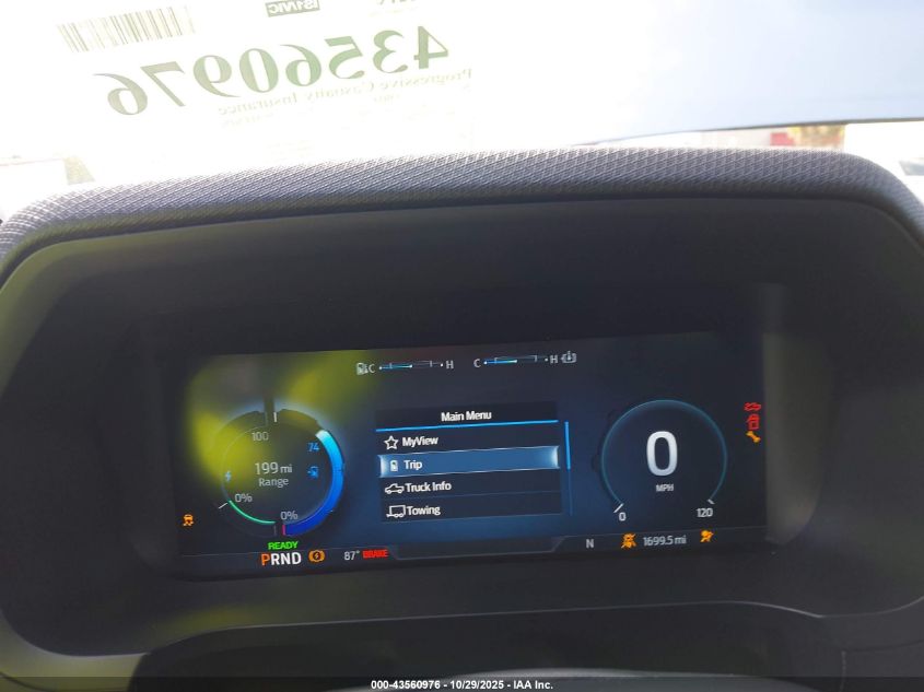 2025 Ford F-150 Lightning Xlt VIN: 1FTVW3LK6SWG22640 Lot: 43560976