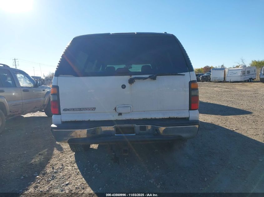 2006 Chevrolet Suburban 1500 Lt VIN: 1GNFK16Z66J145537 Lot: 43560996