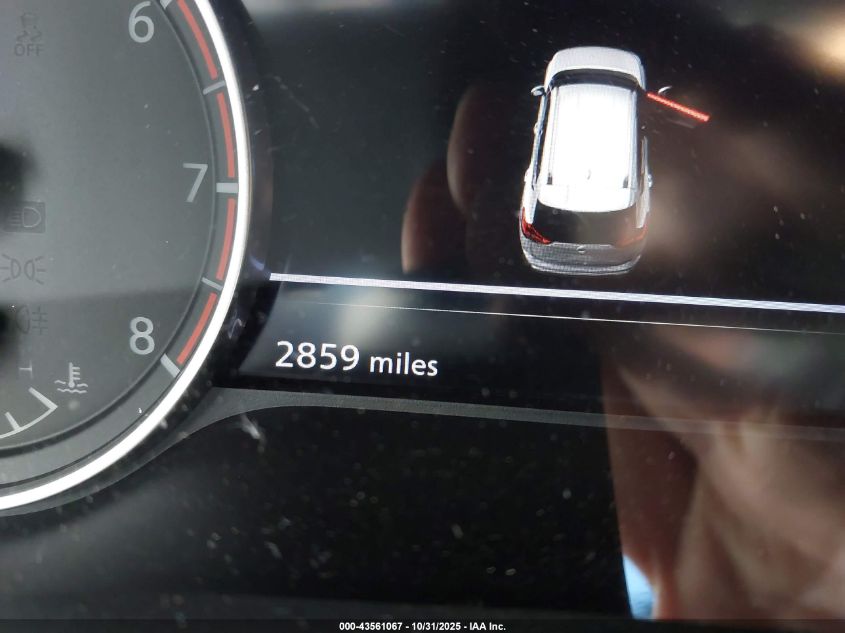 2025 Nissan Rogue Sv Fwd VIN: JN8BT3BA9SW346687 Lot: 43561067