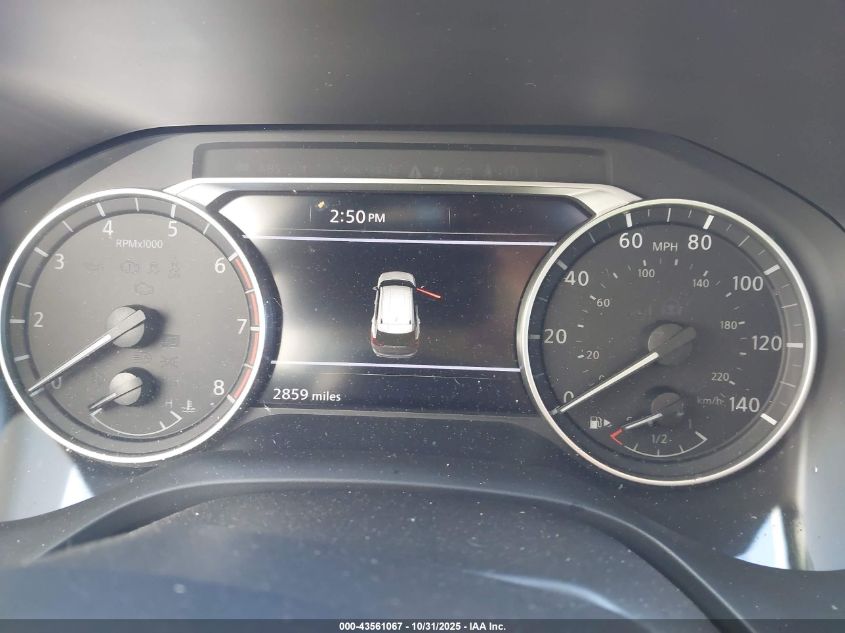 2025 Nissan Rogue Sv Fwd VIN: JN8BT3BA9SW346687 Lot: 43561067