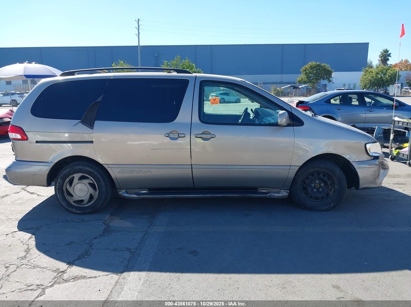 2002 Toyota Sienna Le VIN: 4T3ZF13C72U486578 Lot: 43561075