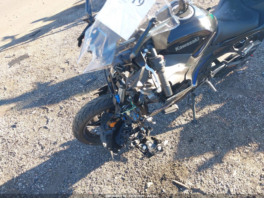 2025 Kawasaki Ex500 A/B VIN: ML5EXGJ16SDA57362 Lot: 43561119