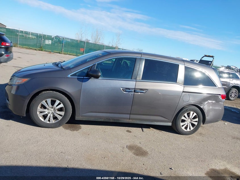 2016 HONDA ODYSSEY EX-L 5FNRL5H61GB073989
