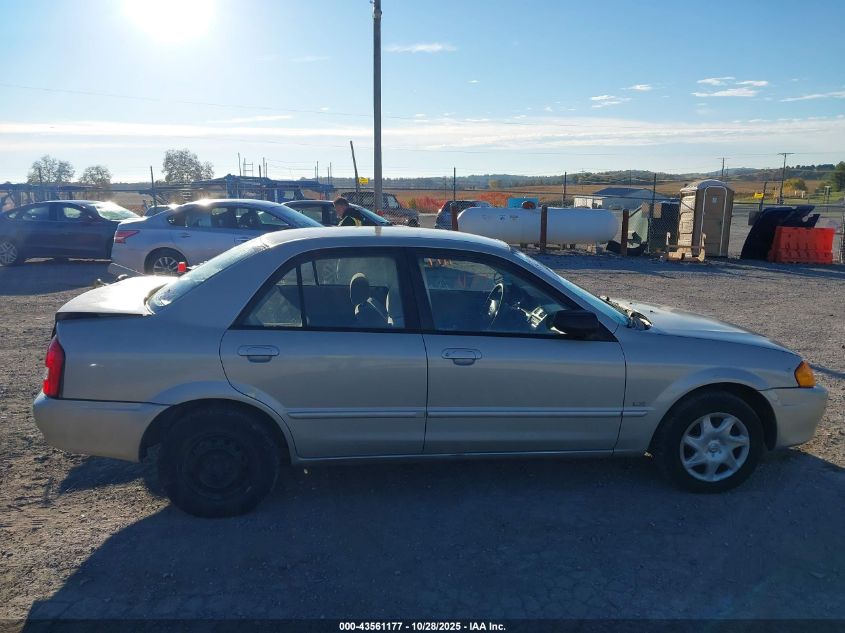 2000 Mazda Protege Dx/Lx VIN: JM1BJ2229Y0267262 Lot: 43561177
